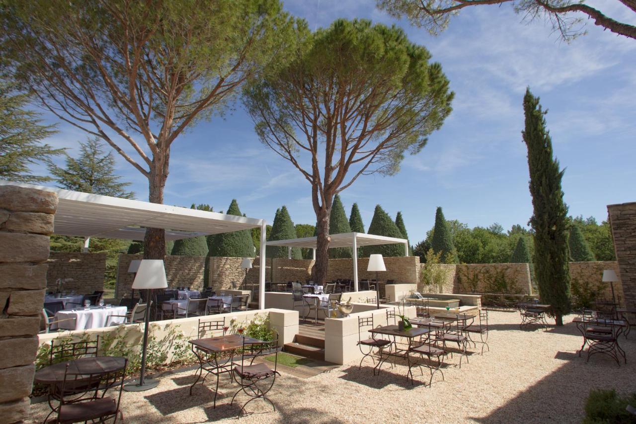 Hotel Carcarille Restaurant Le C Gordes Exterior photo