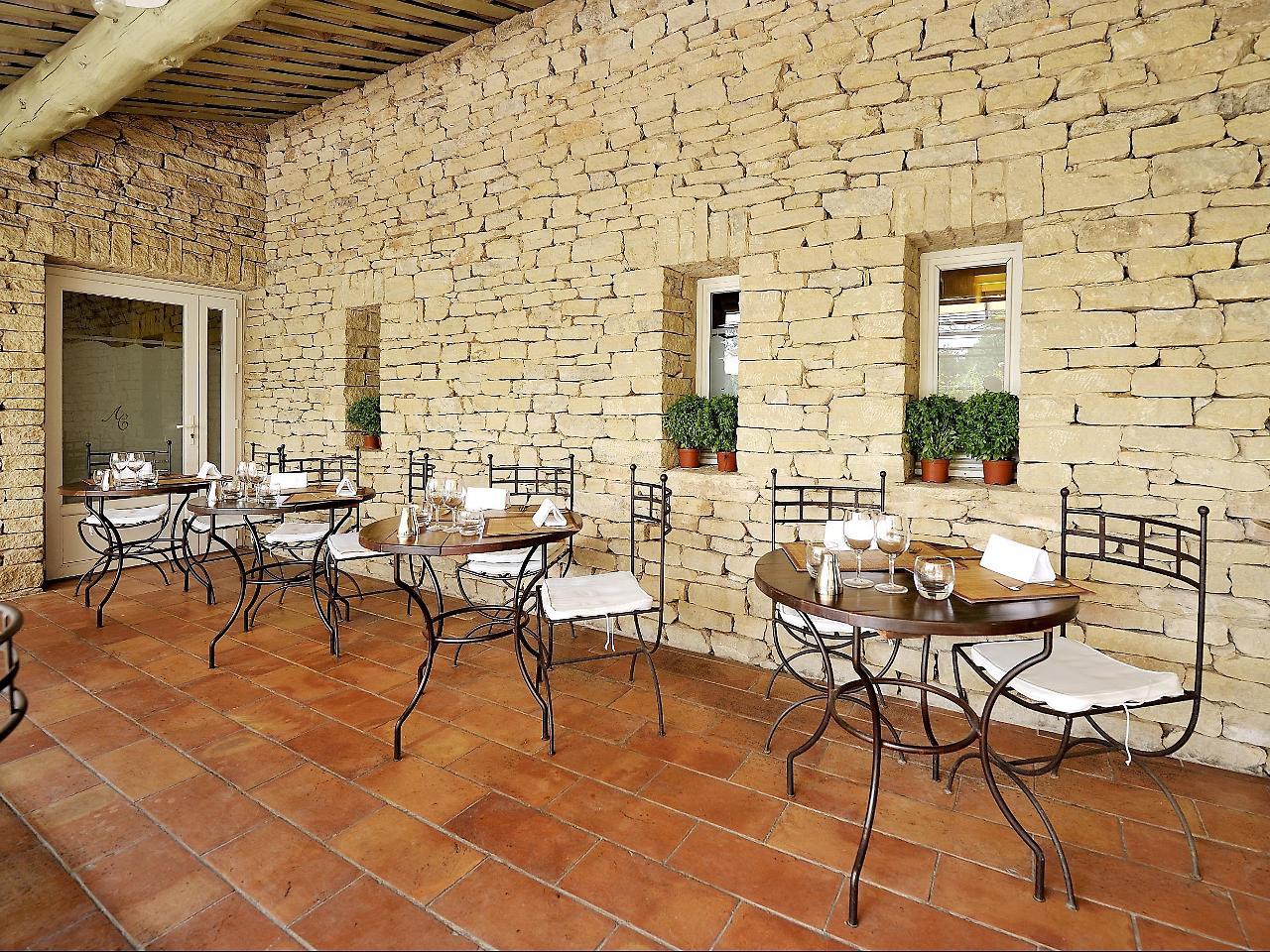 Hotel Carcarille Restaurant Le C Gordes Exterior photo