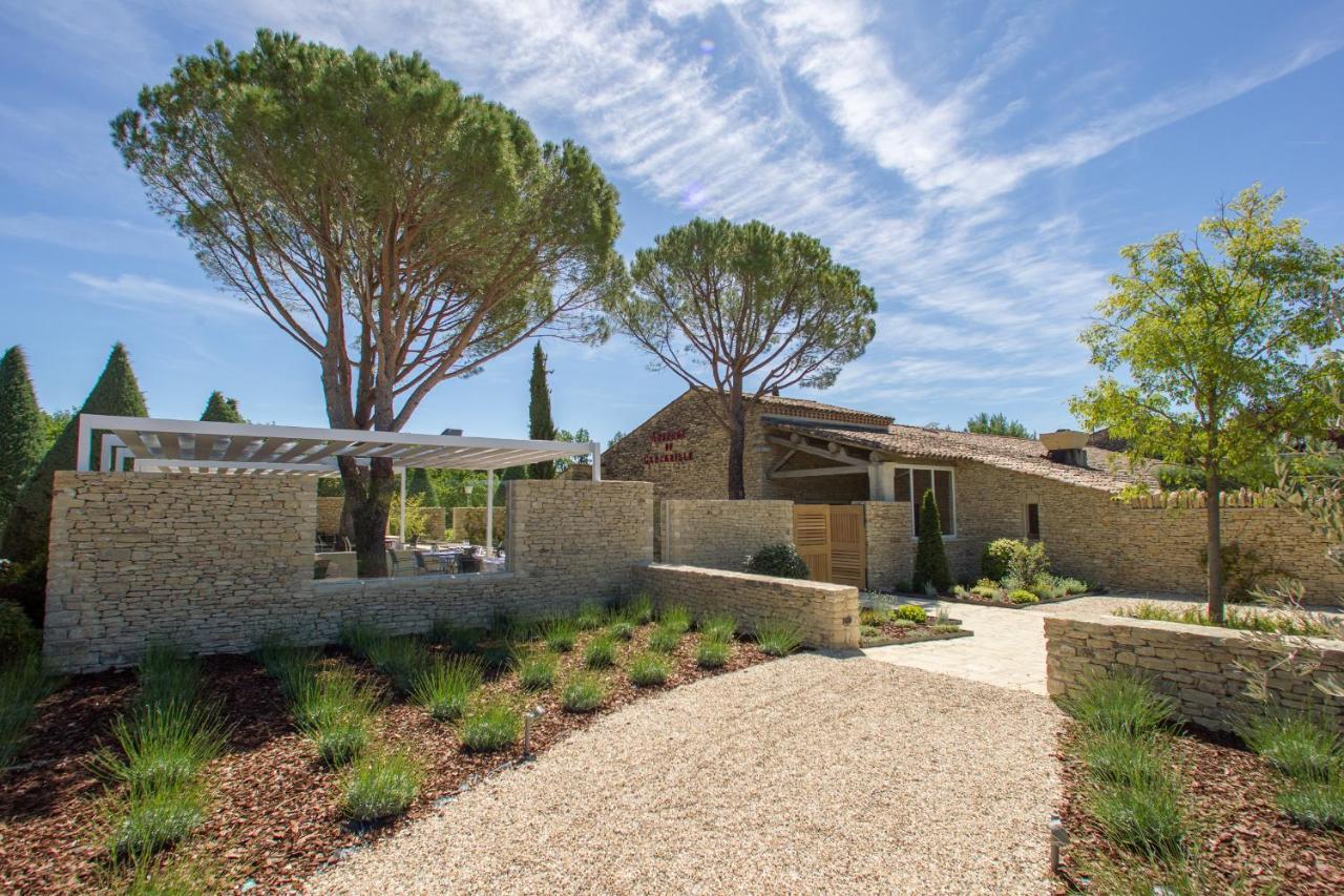 Hotel Carcarille Restaurant Le C Gordes Exterior photo