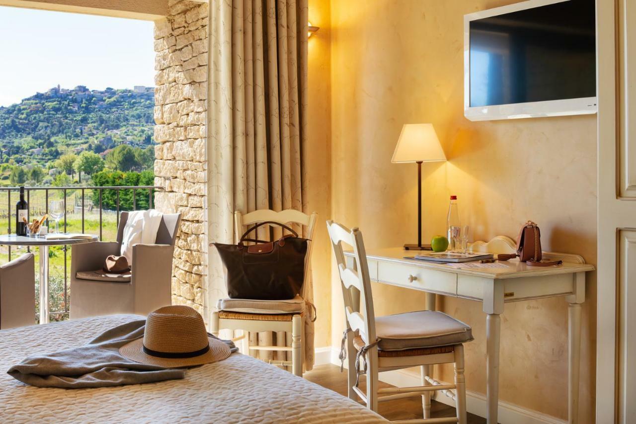 Hotel Carcarille Restaurant Le C Gordes Exterior photo
